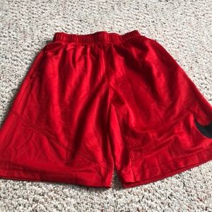 Youth red nike shorts in great condition size medium